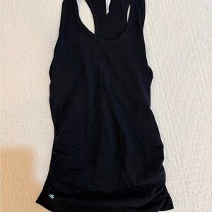 Athleta Black Racerback Tank Top